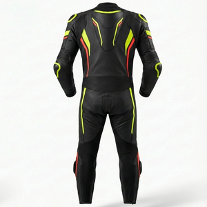 Traje de Motocicleta Personalizado de Última Moda, Chaquetas de Motocicleta de Cuero Genuino y Traje de Motociclista para Carreras, Traje de Motocicleta para Carreras Callejeras - Product Image 2