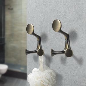 ตะขอแขวนผนังโลหะแบบหนาพิเศษ รับน้ำหนักได้มาก แขวนเสื้อ หมวก ผ้าขนหนู ป้องกันสนิม - Product Image 2