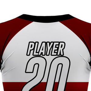 Camiseta de Béisbol Unisex de Manga Corta con Cuello Redondo, Personalizada, Talla Grande, Transpirable, 100% Poliéster, Ropa Deportiva de Softbol, Impresión Digital - Product Image 3