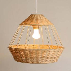 Custom Handwoven Lampshade Natural Wicker Pendant <b>Light</b> Shade Wholesale Manufacturer Bulk Supply - Product Image 1