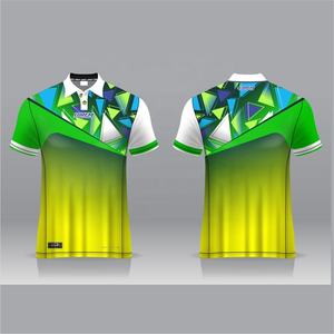 Cricket T20 Cup Fan Jersey Polo à Sublimation à séchage rapide avec nom OEM personnalisable et techniques imprimées par numéro - Product Image 2