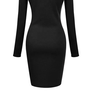 Custom Women Hoodie <b>Dresses</b> With Drawstrings Wholesale Women Long Sleeve Over size Pullover Hoodies <b>Dress</b> With LOW MOQ - Product Image 6