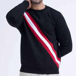 100% Cotton Men's Sweatshirt Soft Fabric High Quality Winter Season Thermal O Neck Regular Fit Long Sleeve Solid Pattern - Product Image 6