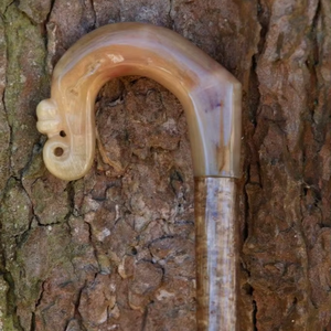 Poignée artisanale en corne de buffle, taille personnalisée, accessoires ménagers naturels, poignée de qualité supérieure, couleur naturelle, poignée en bâton - Product Image 6