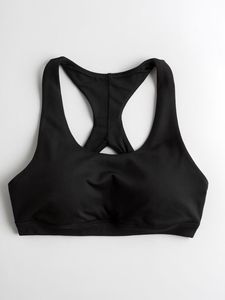 Womens Solid High Support Seamless Sports <b>Bra</b> with Adjustable <b>Straps</b> - Product Image 4