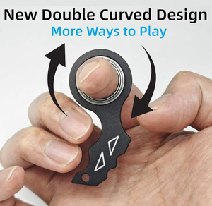 Porte-clés Fidget Spinner Couteau à Griffes Pivotant Tendance et de Haute Qualité, Jouet de Décompression pour Bureau, Pendentif Clé - Product Image 2