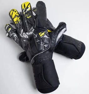 Professional Breathable AlphaGrip Latex Goalkeeper Gloves with Hook and Loop <b>Strap</b> - Product Image 5