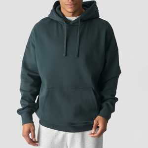 OEM Men Fleece Quick Dry Pocket <b>Hoodie</b> Set Sweatshirt 100% Cotton <b>Long</b> Sleeve Printed Regular Fit Pullover Hoodies Wholesale - Product Image 1
