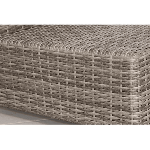 Elegante Grupo de Sofás de Mimbre para 4 Personas, Completamente Ensamblado, con Cojines Afelpados para Reuniones al Aire Libre - Product Image 6