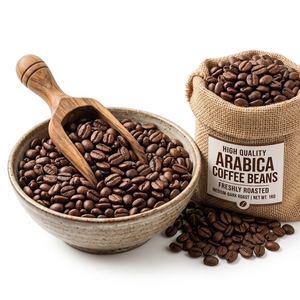 Granos de Café Arábica Tostados Naturales de Alta Calidad, Café en Grano Premium, Aroma Rico, Mezcla Gourmet, Suministro al por Mayor, Exportación - Product Image 1