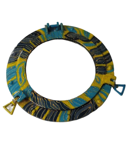 Espejo Náutico de Lujo de 24 Pulgadas, Estilo Marino Vintage, Decoración de Pared - Product Image 2