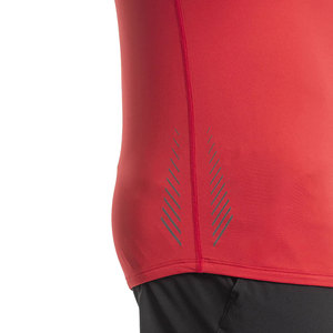 Premium Cotton Streetwear T-Shirt Mens <b>Red</b> Short Sleeve Regular Fit Gym Shirt Quick Dry O-Neck <b>Silk</b> Screen Printed Wholesale - Product Image 4
