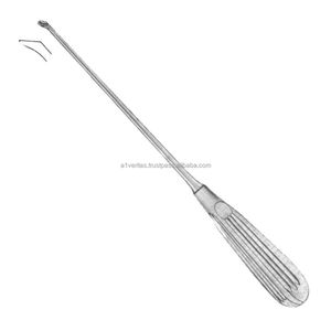 Premium Quality A-1 VERITAS Bushe <b>Bone</b> Curette Reusable Stainless Steel Orthopedic <b>Bone</b> Surgery Instruments | needle holder - Product Image 5