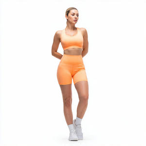 Shorts de Compresión Alta para Mujer, Shorts Deportivos para Gimnasio, Running, Yoga y Fitness con Bolsillos, Ropa Deportiva de Nailon, Shorts Atléticos Estilo Biker - Product Image 3