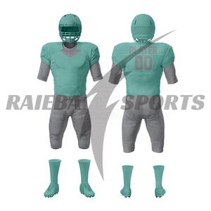 Tenues de football américain personnalisées pour équipes – Maillots de football américain sur mesure avec numéros de joueur imprimés par sublimation, respirants, pour les matchs - Product Image 4