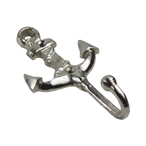 Anchor Design Wall <b>Hooks</b> Sliver Plated Finishing Design Best for Living Room Wall Decor & Home Decor Hanger - Product Image 1