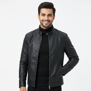 Nouvelle arrivée : vestes en cuir pour hommes grandes tailles, vêtements de mode pour hommes, vestes de sport pour moto, vestes pour hommes. - Product Image 6