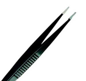 Pinzas Bipolares Rectas de Acero Inoxidable, Longitud de Trabajo 100 mm (4), Pinzas Bipolares Aisladas con Forma de Bayoneta - Product Image 2