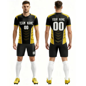 Servicio de Producción de Uniformes de Fútbol Personalizados al por Mayor, Fabricante OEM, Proveedor, Poliéster Ligero - Product Image 3
