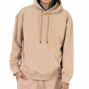 Sweat-shirts à capuche pour hommes, coupe classique, couleurs unies, décontractés, en coton, pour l'automne - Product Image 5