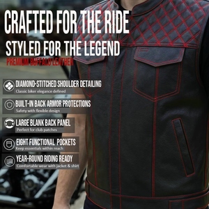 Vestes en cuir pour motards, en cuir de vache véritable, fabriquées au Pakistan, imperméables, élégantes, respirantes, unisexes, pour l'hiver - Product Image 3