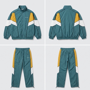 OEM Custom Windbreaker Tracksuit Set <b>Kids</b> Nylon Jacket Pants School Sports Bulk - Product Image 5