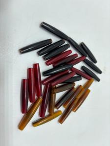 Hand Polished Natural Bone Tube Beads 30-40mm in Mixed Colors for Jewelry <b>Hair</b> <b>Accessories</b> Crafts and Keychains - Product Image 3