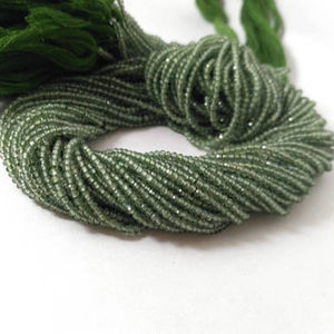 Perles de pierre d'apatite verte naturelle de 2 mm 3 mm, pierres précieuses facettées, brins, cordes, qualité AAA, vente en gros en vrac pour la fabrication de bijoux, Alibaba - Product Image 3