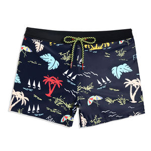 Trajes de Baño Ecológicos de Tela Reciclada de Secado Rápido, Shorts de Playa Sublimados Personalizados a Buen Precio, Venta al Por Mayor - Product Image 4