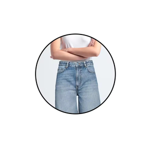 Nouveautés 2026 – Short unisexe en jean 100 % coton avec logo personnalisé sur le devant, délavage acide vintage, pour homme et femme - Product Image 6