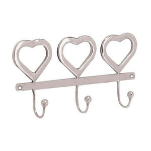 Gancho de pared para ahorrar espacio, ganchos de metal resistentes para colgar en la pared, organizador para abrigos, sombreros y bolsos, en acabado dorado. - Product Image 2