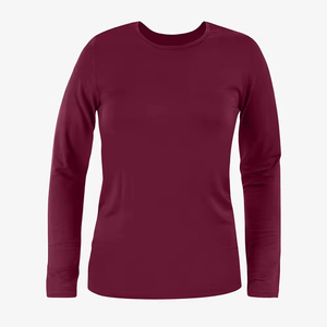 Sous-vêtements médicaux pour femmes, extensibles et doux, à col montant, avec logo imprimé numériquement, pour infirmières - Product Image 1