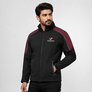 Chaquetas softshell ligeras y confiables para hombre, ideales para el cambio de clima, actividades al aire libre y trabajo. - Product Image 1