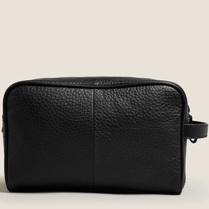 Customized High Quality Water Resistant Canvas <b>Makeup</b> Pouch Zipper Closure Large Capacity Letter Pattern Fashion Cosmetic Bag - Product Image 4