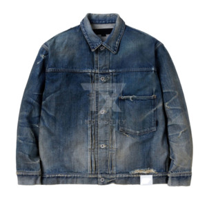 Chaqueta Vaquera Moderna para Hombre con Diseño Ajustado, Tela de Algodón Resistente, Prenda Exterior Moderna para Estilo Urbano - Product Image 6