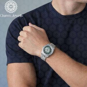 Montre de Luxe Vintage pour Homme Charm, Boîtier en Acier Inoxydable 40mm, Mouvement Mécanique, Cadran Lumineux en Verre Saphir, Bracelet 20mm, Étanchéité 10 Bar - Product Image 5
