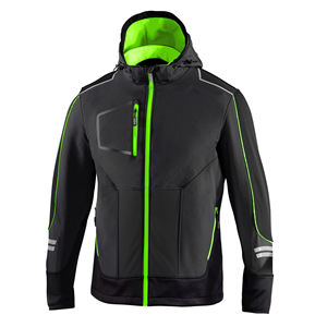 Veste Softshell Robuste pour Hommes, Imperméable, Tactique, de Chasse, Coupe-Vent, Polaire, Vêtement de Travail Respirant, Logo Personnalisé - Product Image 6