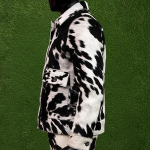 เสื้อแจ็คเก็ตหนังวัวแท้สำหรับผู้ชาย คลาสสิก นุ่ม สวมใส่สบาย มีสไตล์ - Product Image 3