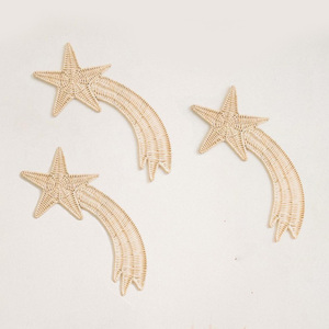Accesorios para bebés, productos ecológicos, arte de pared de ratán, adornos colgantes de pared al por mayor - Product Image 3