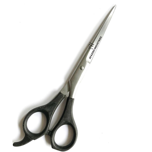 Tijeras de barbero con mango de plástico negro, tijeras de barbero de calidad profesional, precio barato, plástico de acero inoxidable de alta calidad - Product Image 3