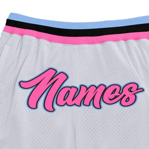 Shorts en maille pour hommes en gros, personnalisés, décontractés, en polyester, pour le basketball, la course et le sport, respirants, 5 pouces - Product Image 5