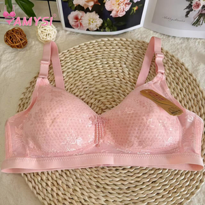 665# High Quality Summer Breathable Thin Spandex/Nylon Seamless Bra Racerback Adjustable Straps Solid Pattern Sexy <b>Style</b> Women - Product Image 4