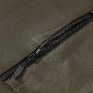 Chándal deportivo para hombre con cremallera, tela elástica, ideal para entrenamiento y correr - Product Image 4