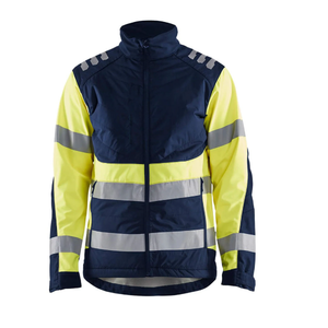 Unisex High Quality <b>Waterproof</b> Canvas Winter Reflective Working Jackets Hi Vis Construction Windproof Safety <b>Work</b>-wear - Product Image 1