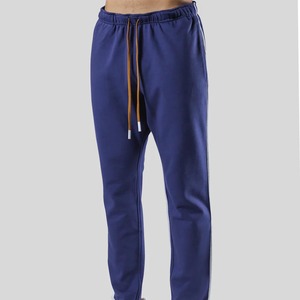 Pantalon de survêtement empilé pour homme, 100% coton, coupe oversize, en molleton bouclette vintage, grammage lourd, délavé à l'acide, personnalisable, vierge, vente en gros - Product Image 2