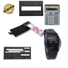 Kit Financiero Torch-it para Personas Ciegas: Cartera Parlante, Calculadora, Guía de Firma de Cheques y Equipo de Relojería - Product Image 3