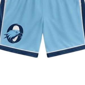 Unisex Light Blue Sublimated Lacrosse Uniform <b>Set</b> Lightweight Polyester Reversible Team Jersey Shorts Sports Training Apparel - Product Image 6