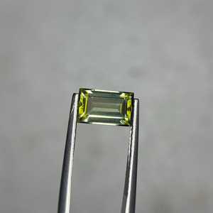 Turmalina Verde Natural, Gema Facetada Suelta para Joyería, Anillo, Colgante, Gema con Corte Cojín, Cristal - Product Image 3