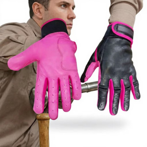 Gants de frappe de baseball professionnels SAAR INDUSTRIES en cuir de vachette Cabretta, personnalisables avec logo et couleur, souples - Product Image 6