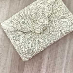 Bolso de Mano con Cuentas de Primera Calidad, Elegante y Asequible, para Mujer, Ideal para Bodas, Fiestas y Eventos - Product Image 5